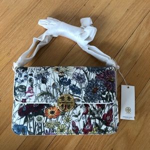 NWT Tory Burch Authentic Melody Floral Bag